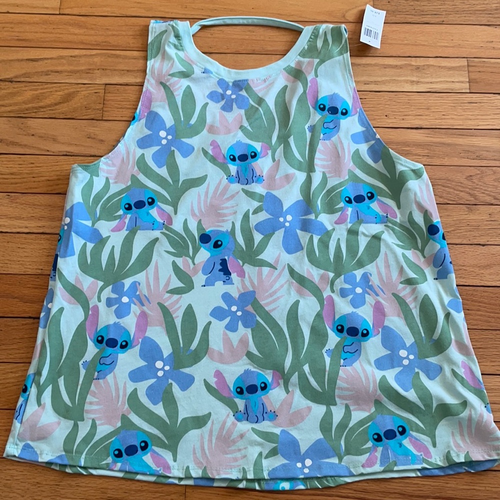 NWT Box Lunch Large Disney Lilo and Stitch Tank Top